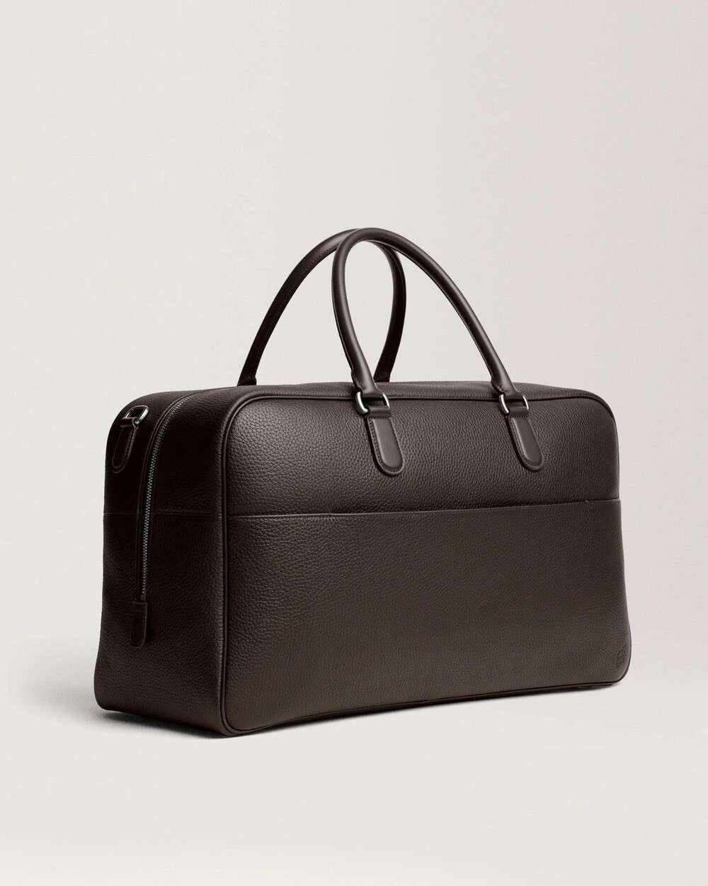 Carl Friedrik Granville Weekender Full-Grain Leather 33L Chocolate NEW